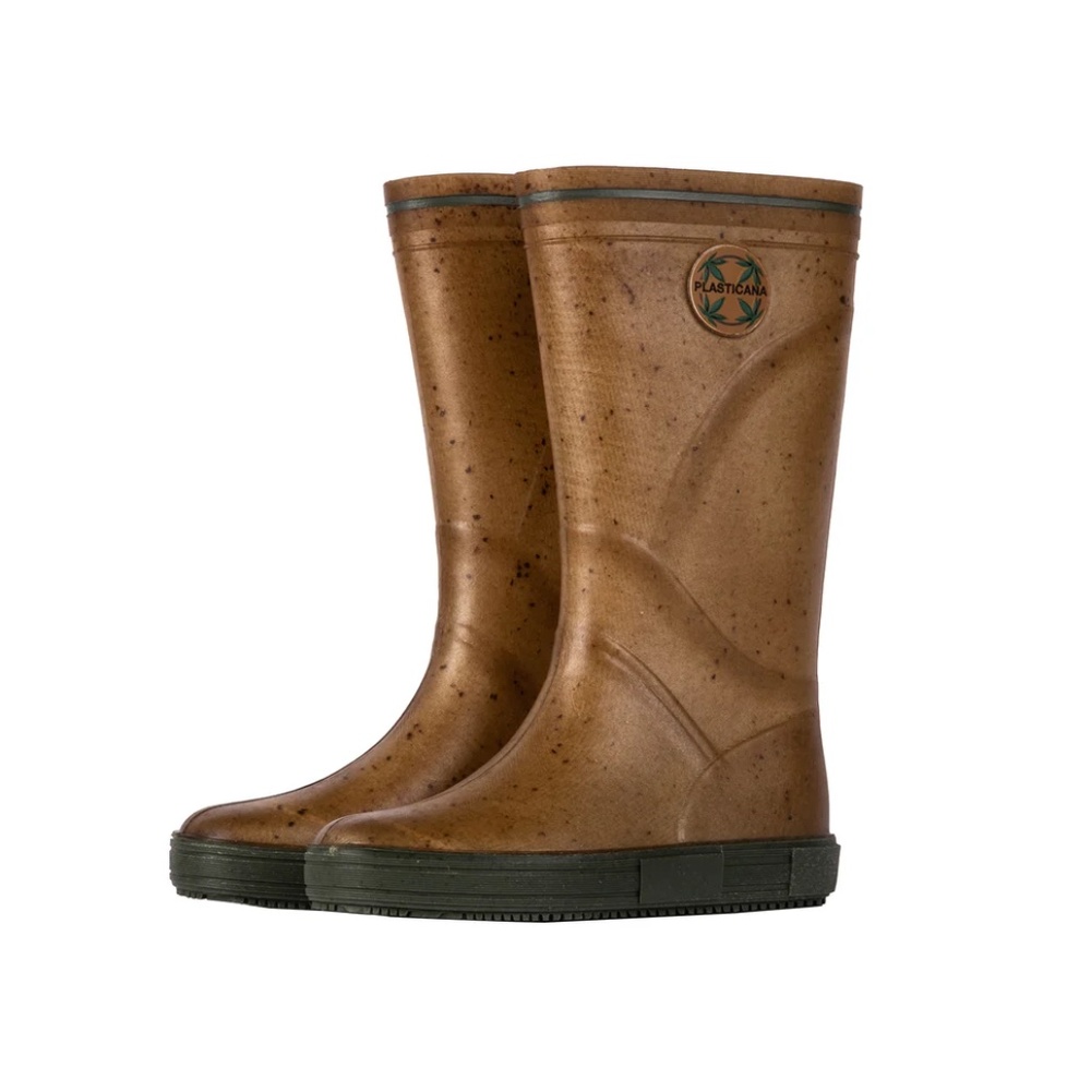 BNWT NEW French Plasticana Hemp Boatana Rain Boots Shoes Women EU 40/ US W 10!